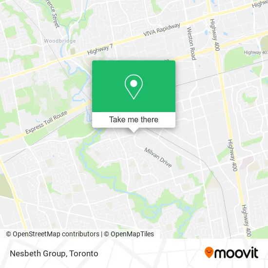 Nesbeth Group map