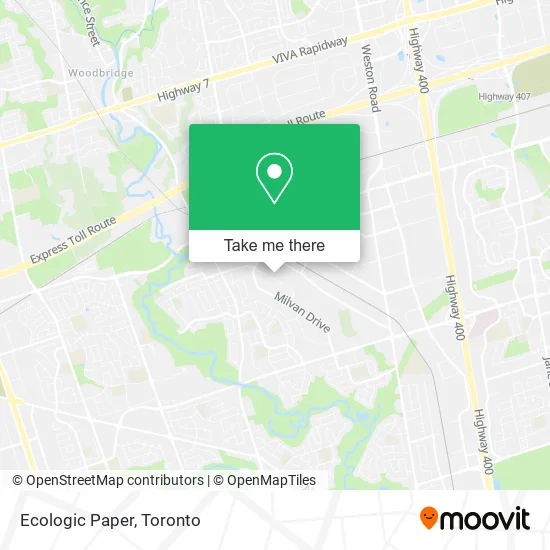 Ecologic Paper map