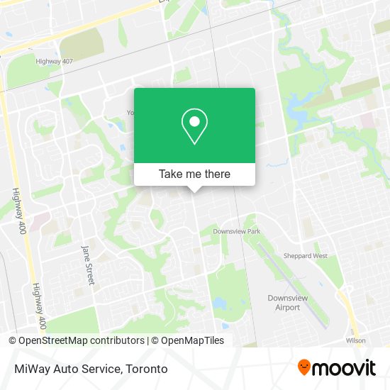 MiWay Auto Service map