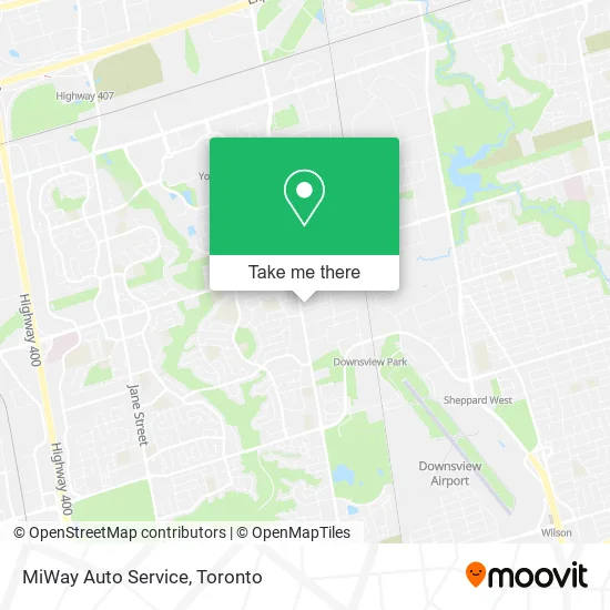 MiWay Auto Service map