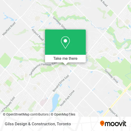 Gilss Design & Construction map