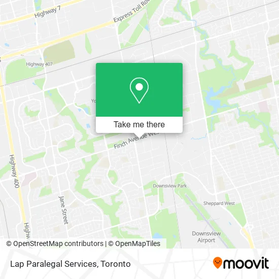 Lap Paralegal Services map