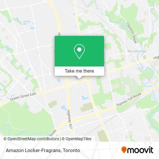 Amazon Locker-Fragrans map