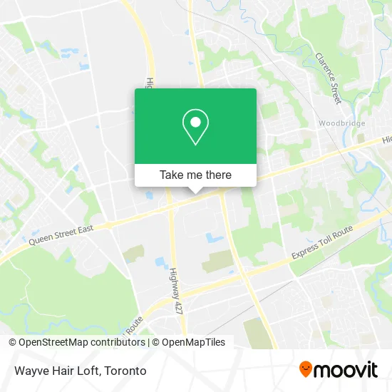 Wayve Hair Loft map