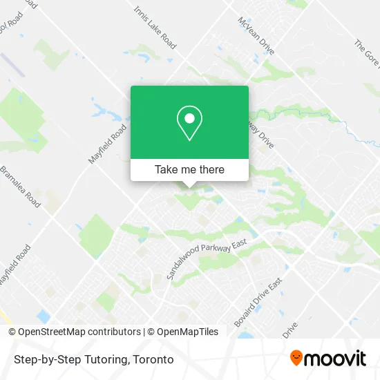 Step-by-Step Tutoring map