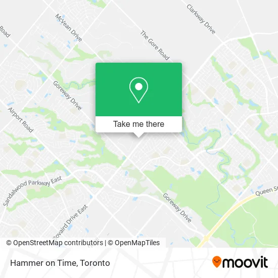 Hammer on Time map