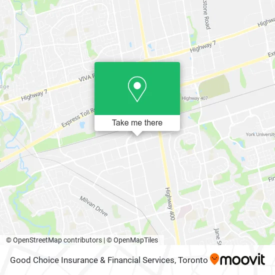 Good Choice Insurance & Financial Services map