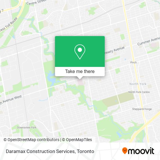 Daramax Construction Services map