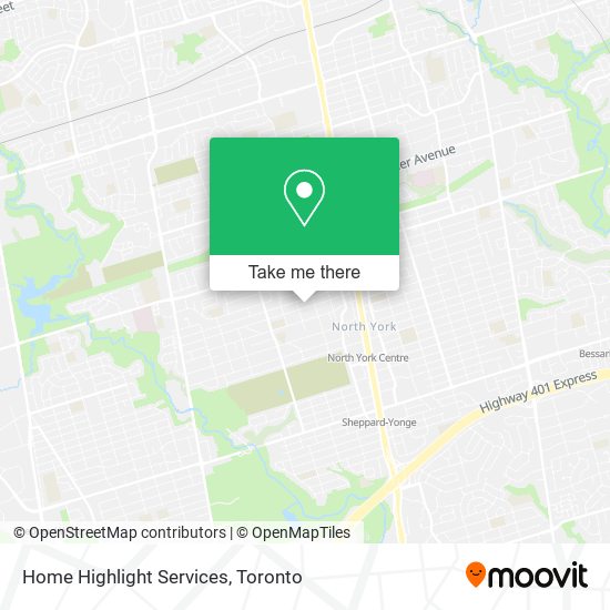 Home Highlight Services map