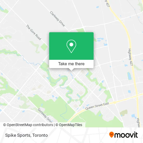 Spike Sports map