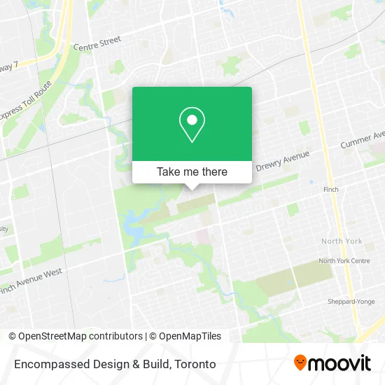 Encompassed Design & Build map