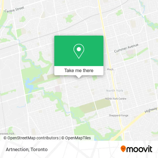 Artnection map