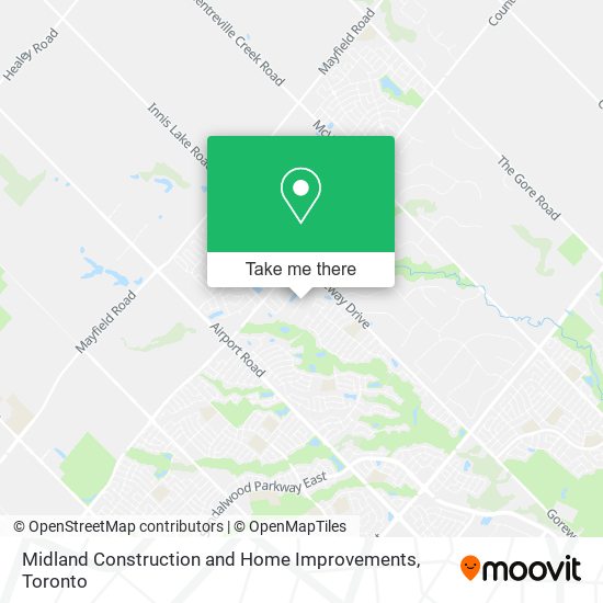Midland Construction and Home Improvements map