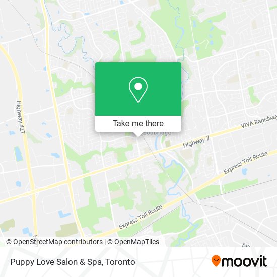 Puppy Love Salon & Spa map