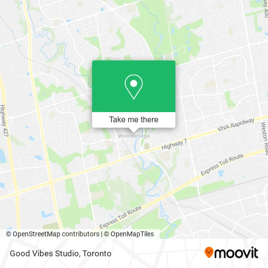 Good Vibes Studio map