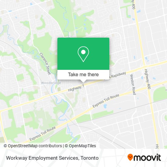 Workway Employment Services map