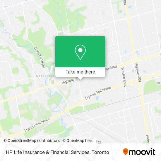 HP Life Insurance & Financial Services map