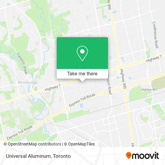 Universal Aluminum map