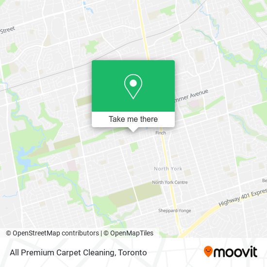 All Premium Carpet Cleaning map