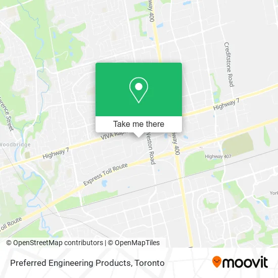 Preferred Engineering Products map