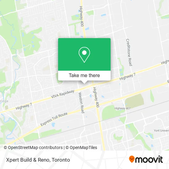Xpert Build & Reno map