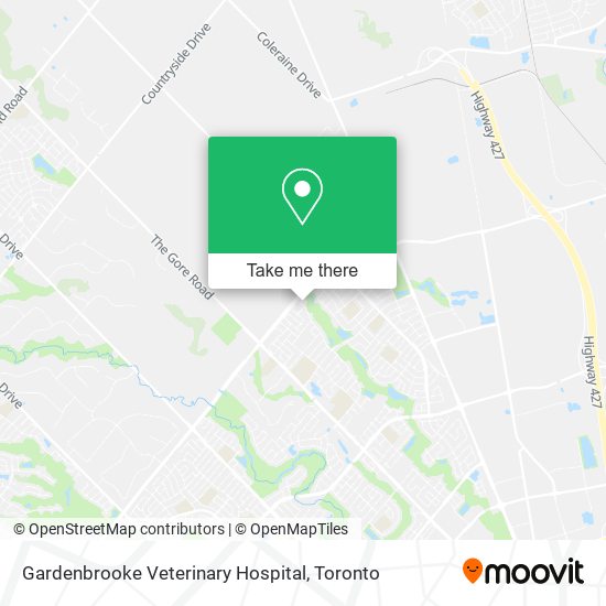 Gardenbrooke Veterinary Hospital map