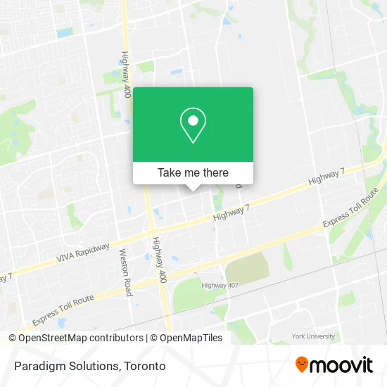 Paradigm Solutions map