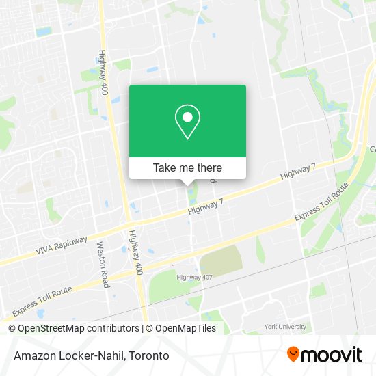 Amazon Locker-Nahil map