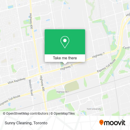 Sunny Cleaning map