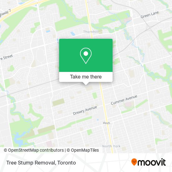 Tree Stump Removal map