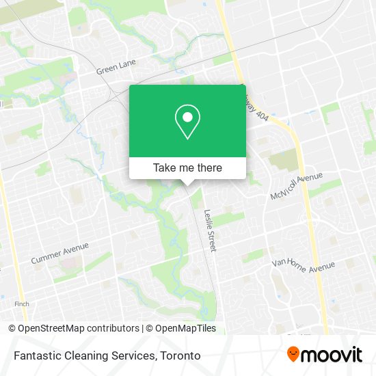 Fantastic Cleaning Services map