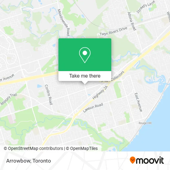 Arrowbow map