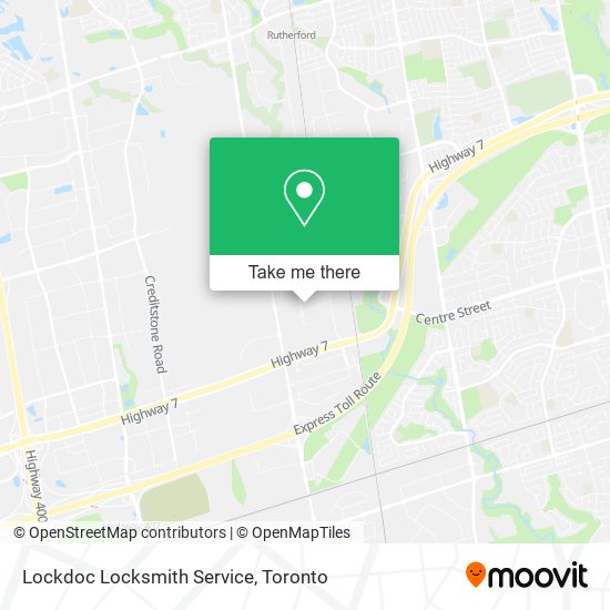 Lockdoc Locksmith Service map