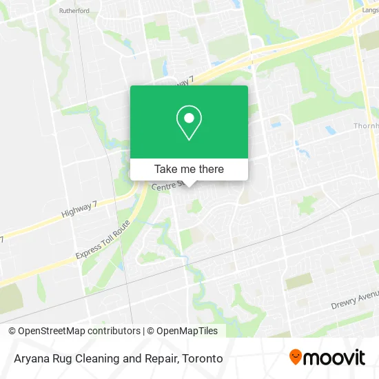 Aryana Rug Cleaning and Repair map