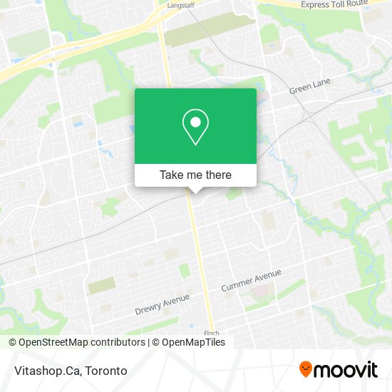 Vitashop.Ca map