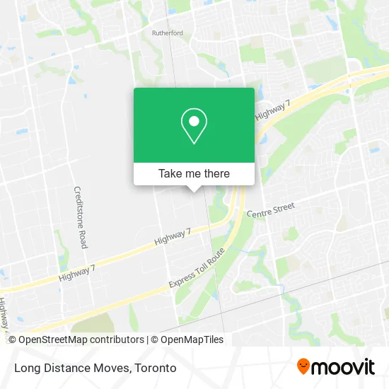Long Distance Moves map