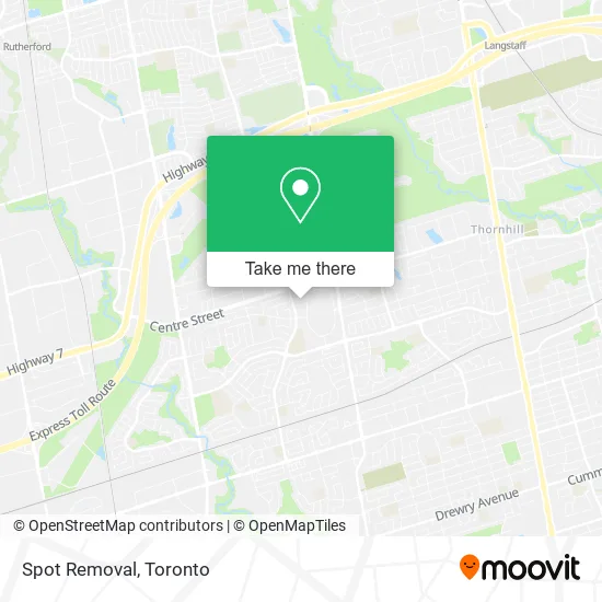 Spot Removal map