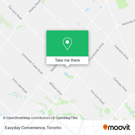 Easyday Convenience map