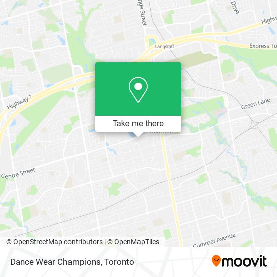 Dance Wear Champions map