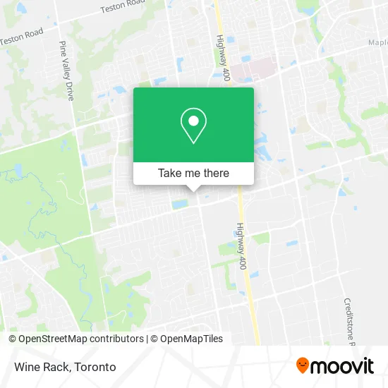 Wine Rack map