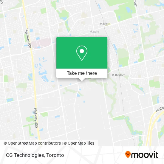 CG Technologies map