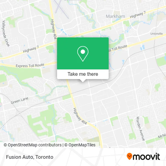 Fusion Auto map