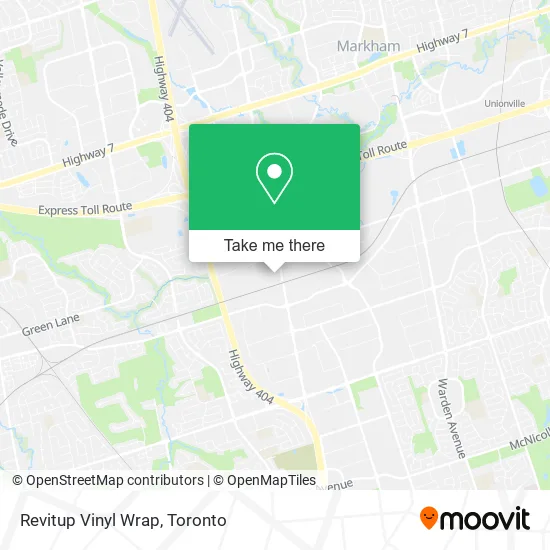 Revitup Vinyl Wrap map