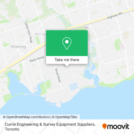 Currie Engineering & Survey Equipment Suppliers map