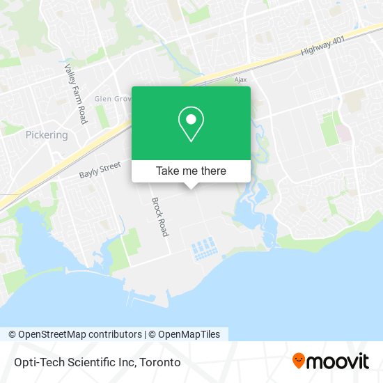 Opti-Tech Scientific Inc map