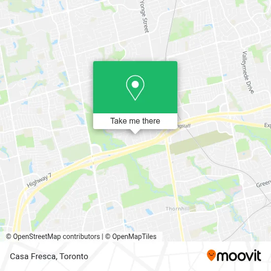 Casa Fresca map