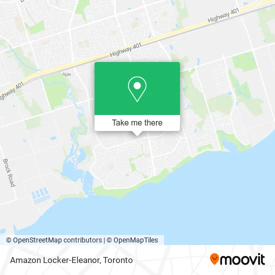 Amazon Locker-Eleanor map