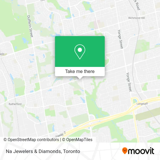 Na Jewelers & Diamonds map