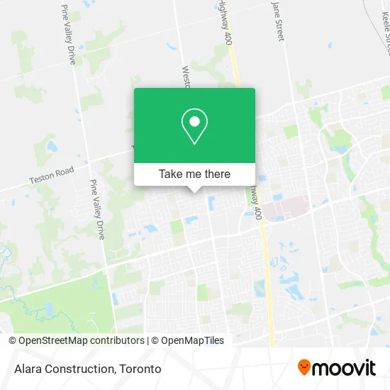 Alara Construction map