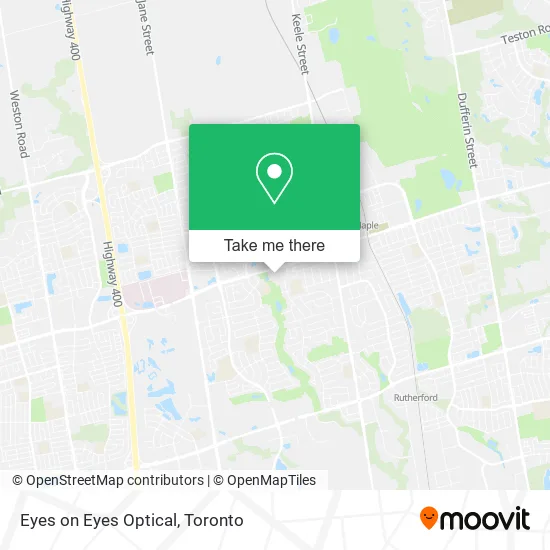Eyes on Eyes Optical map